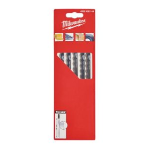 Set 5 panze pentru taiere materiale izolante Milwaukee 4932430144, T 313 AW, 155 mm wave knife