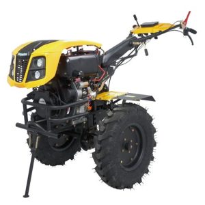 Motocultor ProGARDEN Campo 1273 Alpine, 12 CP, diesel, pornire electrică, 2 prize de putere