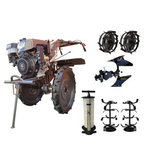 Motocultor Brumă BR916E, 16 CP, pornire electrică, 4 viteze cu accesorii ACC 1