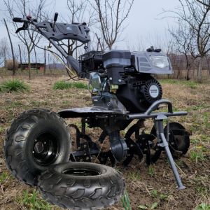 Motocultor BRUMA BR1000, benzină, 8.5 CP, roți ATV